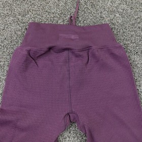 PINK Pants Womens Medium Purple Victoria Secret Active Knit Jogger Sweatpants