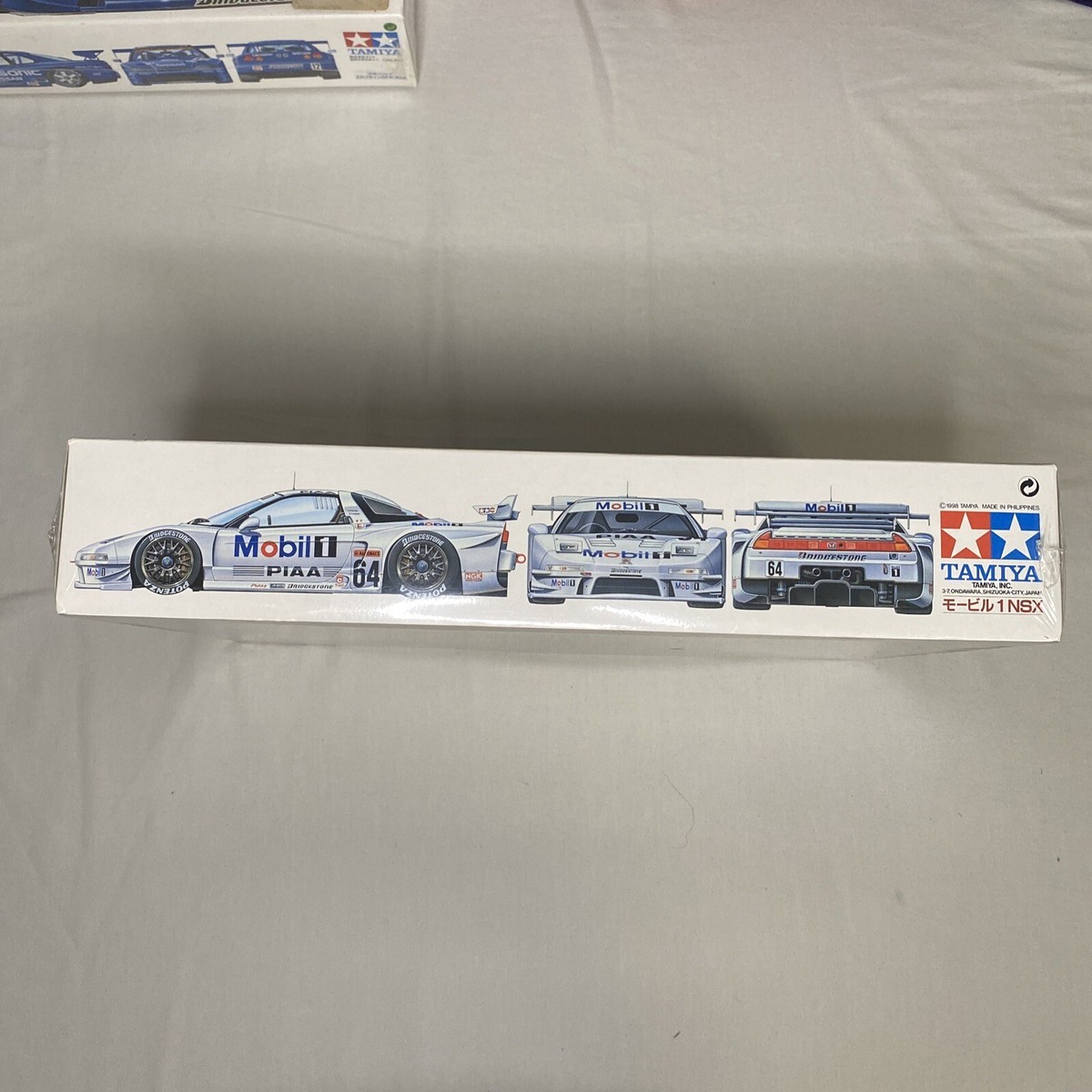 Tamiya Honda NSX Mobil 1 Car Plastic Model Kit 1998 GT CHAMP