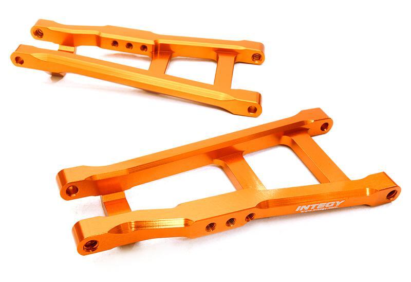 Billet Machined Rear Lower Arms for Traxxas 1/10 Rustler 2WD, Stampede 2WD 3655X