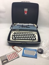 Vintage Smith Corona Galaxie Deluxe Typewriter 6T2V164884 thumbnail