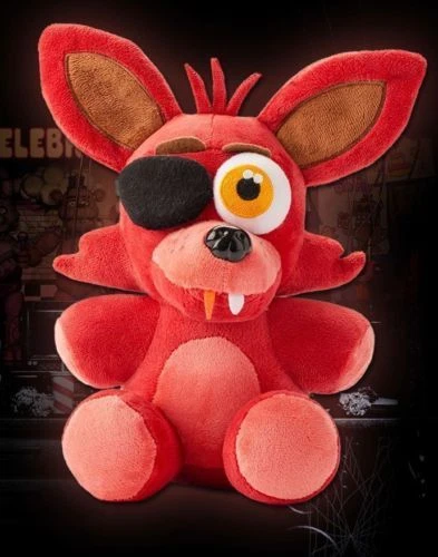 FNAF Plüsch five Nights at Freddy's Red Foxy Plush Doll Stofftier Spielzeug 7" - Bild 2 von 4