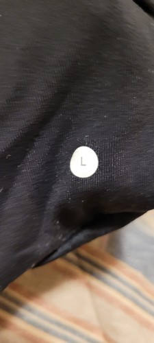 Lululemon Men's size Large Kung Fu Jacket in a full zip Athleisure Track Black - Picture 5 of 8
