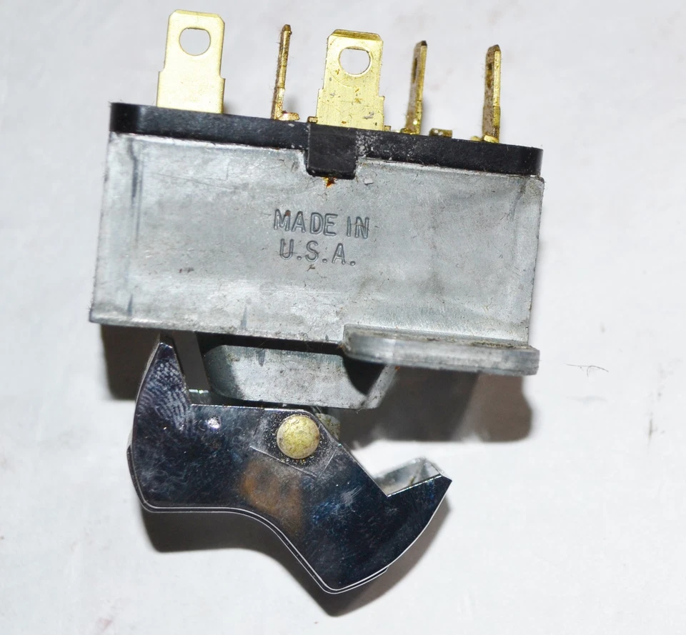 INTERRUPTOR DE FARO PARA CHRYSLER IMPERIAL CHRYSLER IMPERIAL LEBARON 1969 MADERA Foto 3 de 4