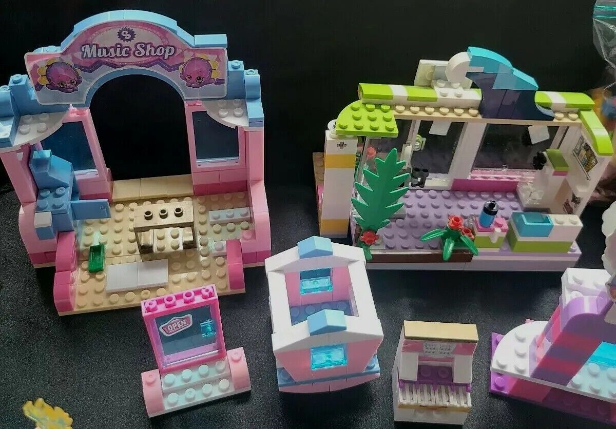 Lego Conjunto Múltiplo Lote AMIGOS Hello Kitty Shopkins Meninas Vários  Completos