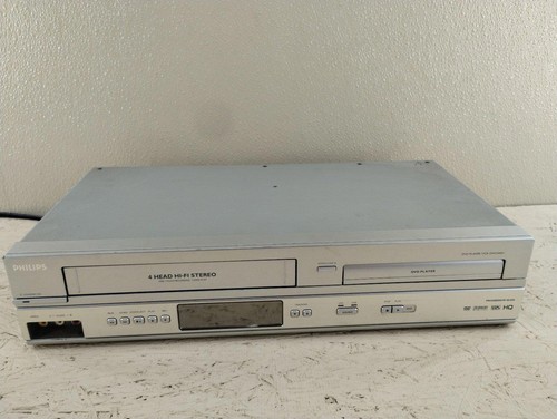 Philips DVP3345V DVD VCR 4 Head Hi-Fi Combo DVD Works VHS Does Not FREE ...