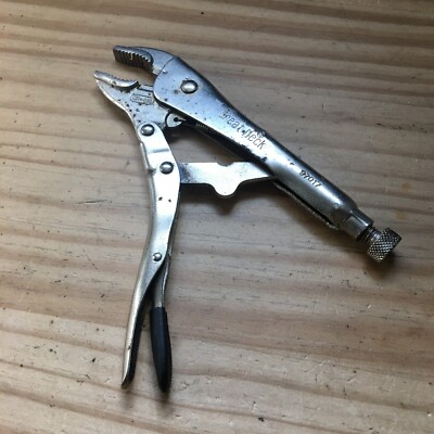 Vintage 1980s Great Neck CR-M0 Straight Jaw Vise Grip Locking Pliers 97017