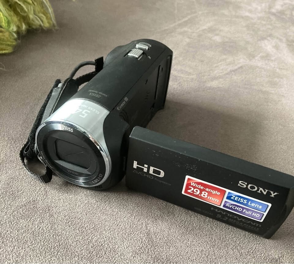 Sony HDR-CX240 CX240 1080p Full HD Camcorder - Black 27242876873| eBay
