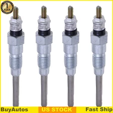 4Pcs Glow Plugs 19077-65510 For Kubota D1403 V1903 L5030 L5040 KX91-3 KX161-2S