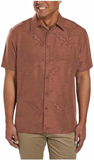 Woody's Retro Lounge Men's Short Sleeve Woven Shirt - Size: Medium
