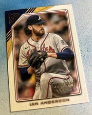 2022 Topps Gallery Printer Proof #39 Ian Anderson Atlanta Braves