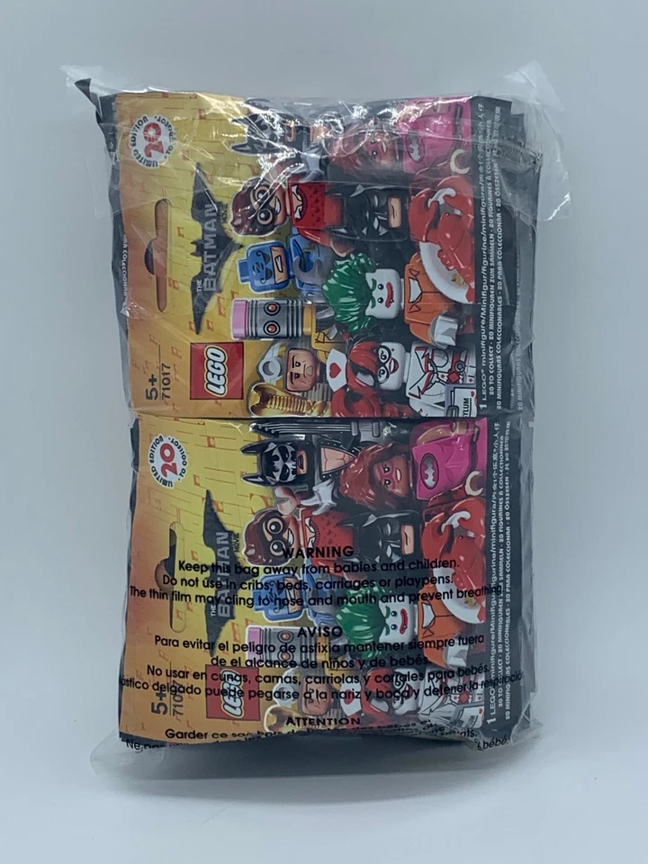 LEGO THE BATMAN MOVIE Minifigures Series 1 71017 - Complete Set of 20 (SEALED) - Image 4 of 4