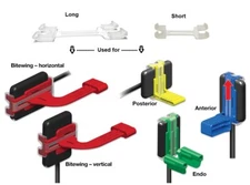 Dental Rinn Type XCP-DS Fit Replacement Bands Long For Anterior, Horiz Bitewing