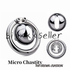 Male U-shaped Chastity Cage Device With Hole Metal Negative Lock Belt Rings Shop
