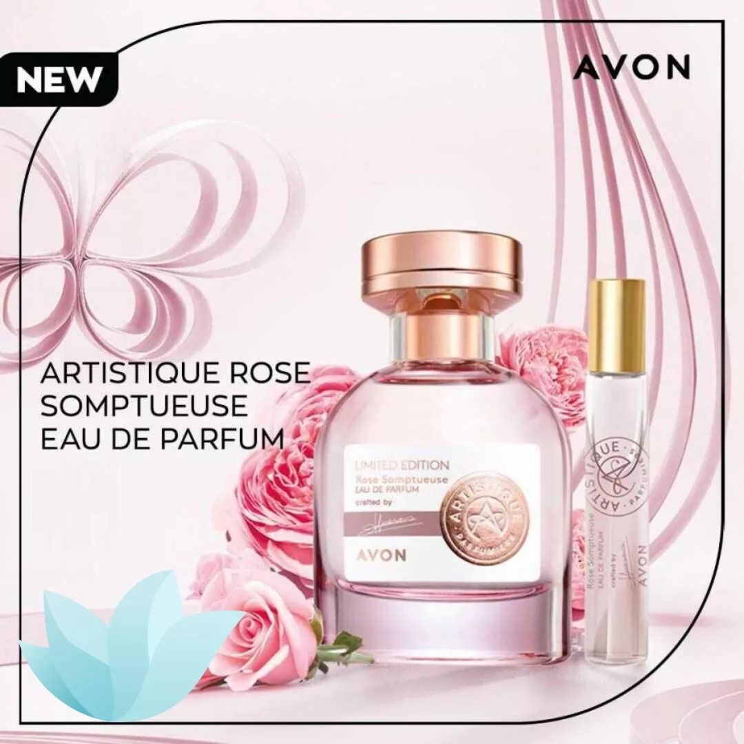 Avon Artistique Rose Somptueuse Eau de Parfum Purse Size 10ml