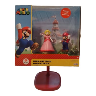 Jakks Pacific Walgreens Exclusive Mario and Princess Peach 2-Pack 2.5'' Figure