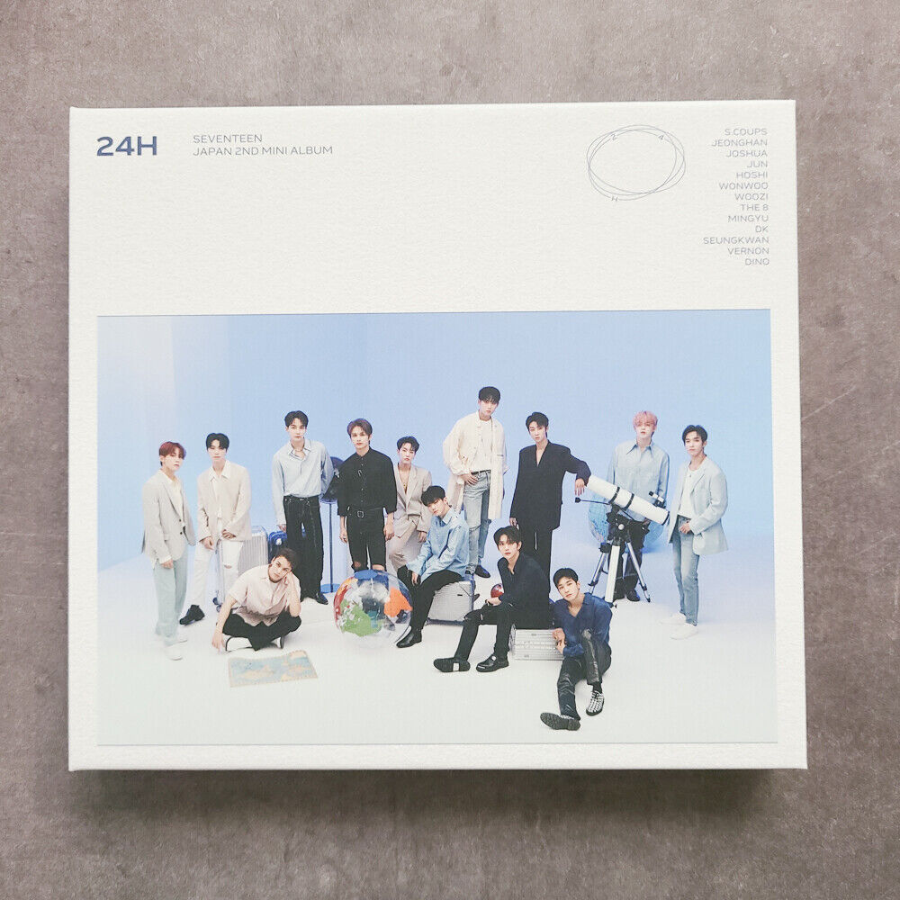 SEVENTEEN 24H Japan 2nd mini album Limited Edition* *NO PHOTOCARD, M∞CARD