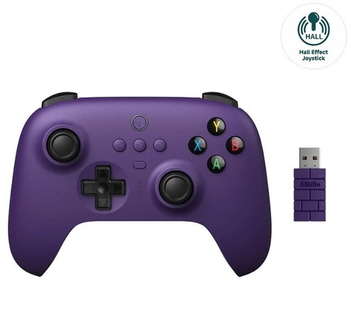 8BitDo Ultimate 2.4G controller di gioco wireless effetto Hall PC iPhone Android - Foto 6 di 24