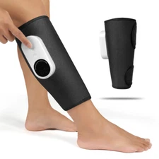 Air Compression Leg Massager Fast Heated Muscle Relax Pain Relief 3 Modes CFR