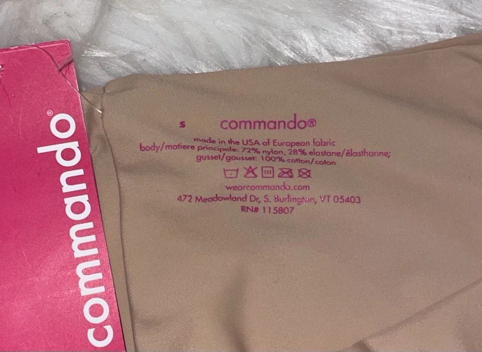 Pantalón Corto Commando Medio Slip con Control Mujer S Pequeño Beige Nuevo Foto 3 de 4