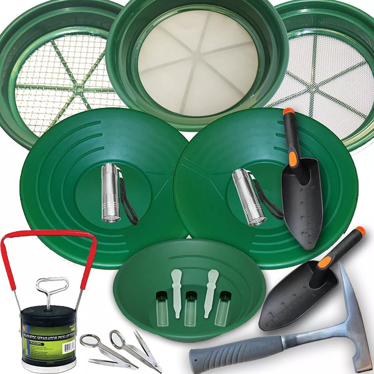 ASR Outdoor Complete Gold Panning Kit Prospecting Equipment 