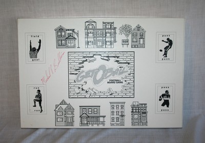 Get O Ball Foorball Board Game Created by Michael Sullivan Signed #10 GetOBall