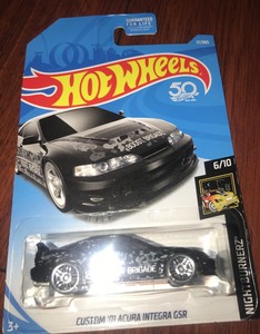 hot wheels custom 01 acura integra gsr boost brigade