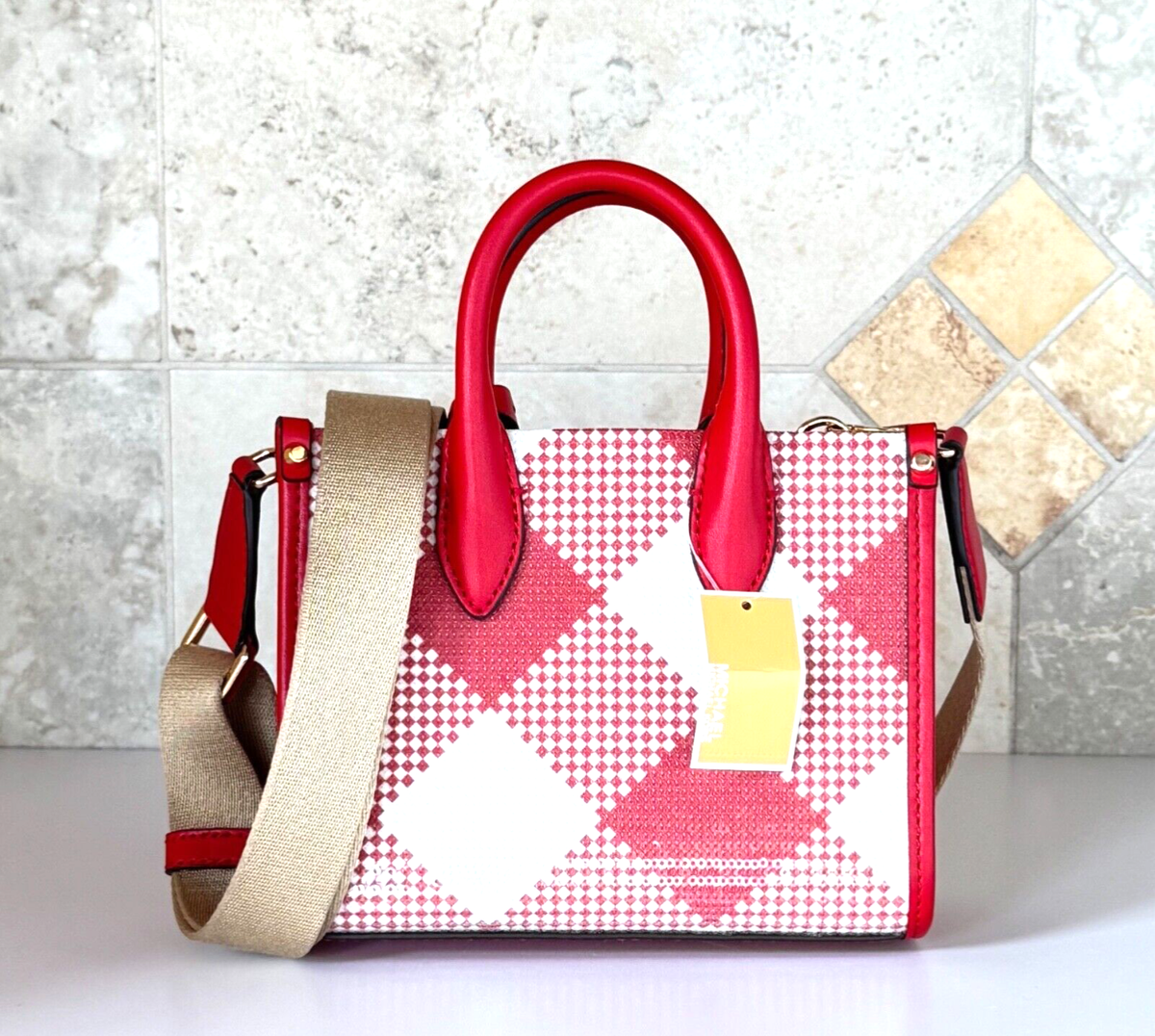 MICHAEL KORS MIRELLA XS MINI SHOPPER SATCHEL CROSSBODY SEQUINS BAG MICHAEL KORS MIRELLA XS MINI SHOPPER SATCHEL CROSSBODY SEQUINS BAG