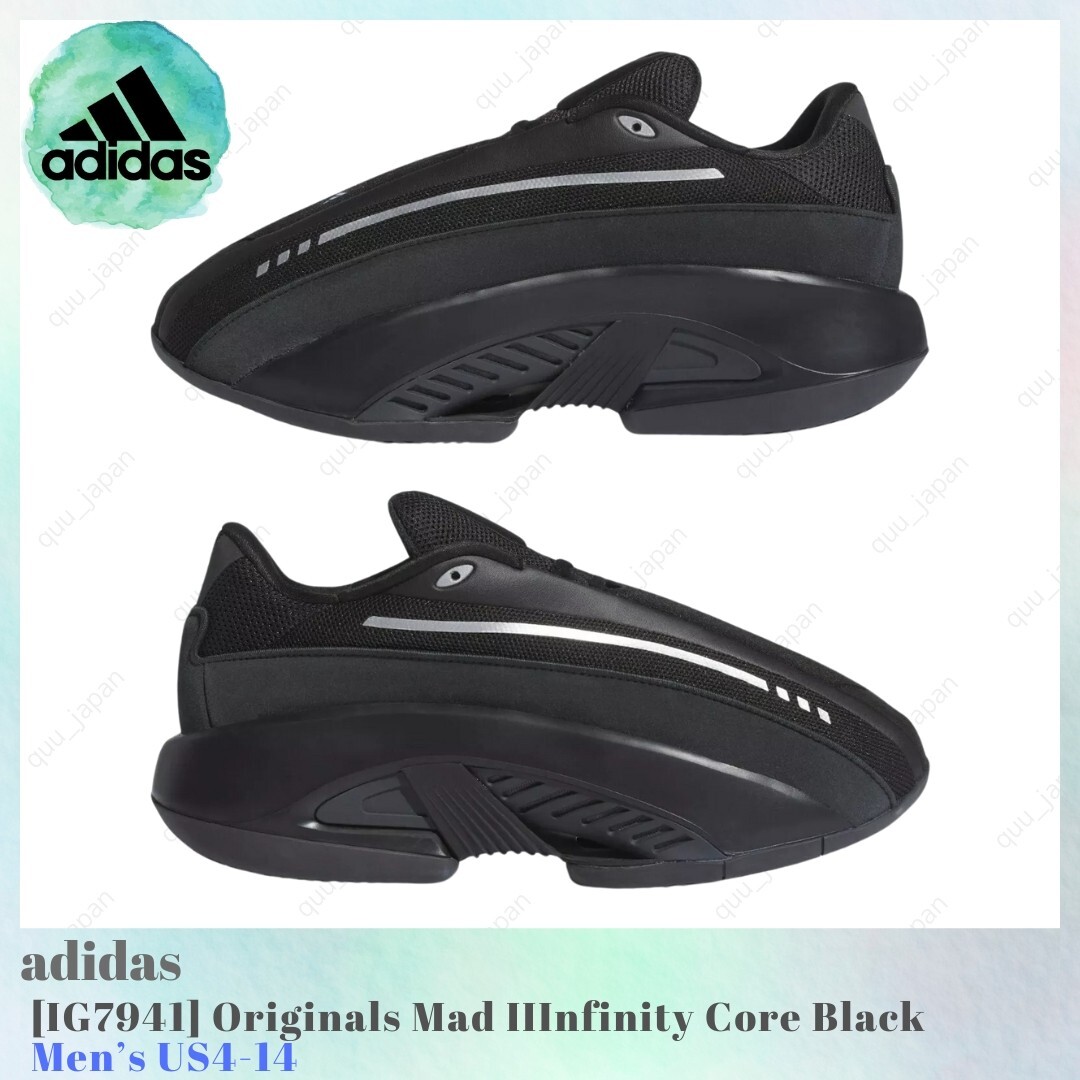 adidas Originals Mad IIInfinity Black Carbon Lucid Blue