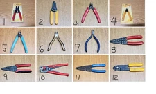 Wire Cutters/Strippers - Craftsman,Klien,Waldom,GB,Xuron, Hanlong -12 Choices