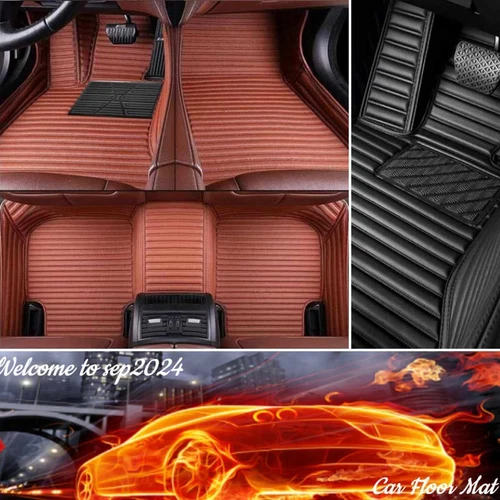 For Hummer Car Floor Mats Custom Carpets Waterproof Handmade Auto Smooth Stripes - Bild 3 von 32