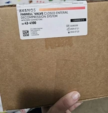 Farrell Valve Closed Enteral Decompression bags ENFit 43-4100 Case Of 30