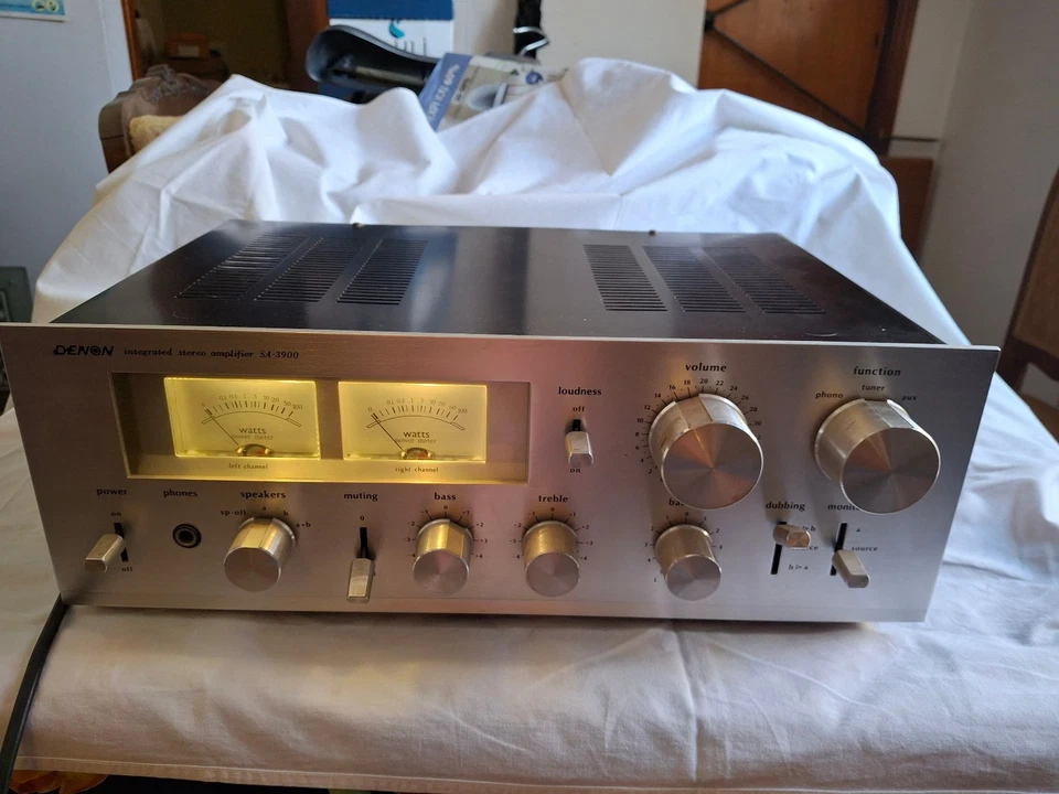 Denon Stereo Amplifier SA-3900. Top und voll funktionsfähiger Zustand. - Bild 4 von 4