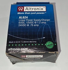Altronix AL624 Linear Power Supply/Charger 6/12/24 Volt