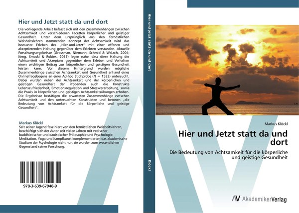 Markus KlöCkl | Hier Und Jetzt Statt Da Und Dort | Taschenbuch | Deutsch (2016)-image