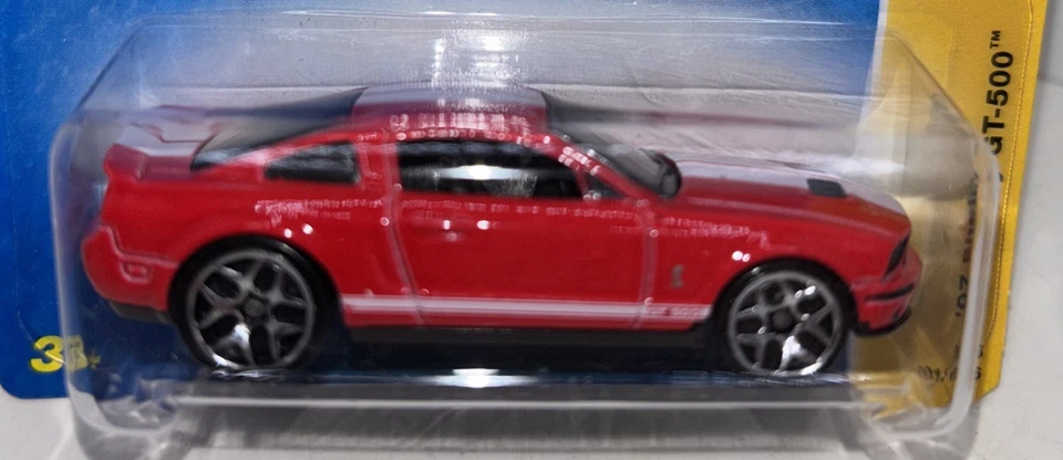 Hot Wheels 2008 nuevos modelos '07 Shelby GT-500 rojo Foto 2 de 4
