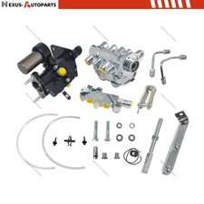 Universal Hydrobooster Hydraulic Power Booster Brake Chrome Master Disc Disc Kit