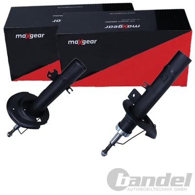 2X MAXGEAR GASDRUCK STOßDÄMPFER VORNE PASSEND FÜR PEUGEOT 207 207/207+
