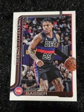 2025-26 Topps NBA Detroit Pistons Statement Jersey Marcus Sasser Card #46