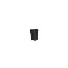 Toter 79248-R2200 Trash Can with Wheels  Lid, Black, 48 Gallons - Quantity 1