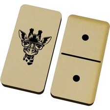 'Giraffe Wearing Glasses' Domino Set & Box (DM00043937)