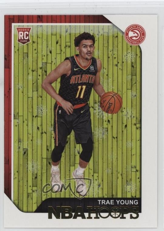 2018-19 Panini NBA Hoops Winter Trae Young #250 g2z