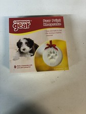 Companion Gear Paw Print Keepsake Ornament Brand New In Box Dog Pet
