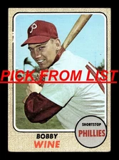 1968 Topps Baseball #246-576 VG-EX Pick From List ALL PICTURED dd1