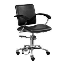 Comair Hairdresser Chair London Black Model C Black Furniture