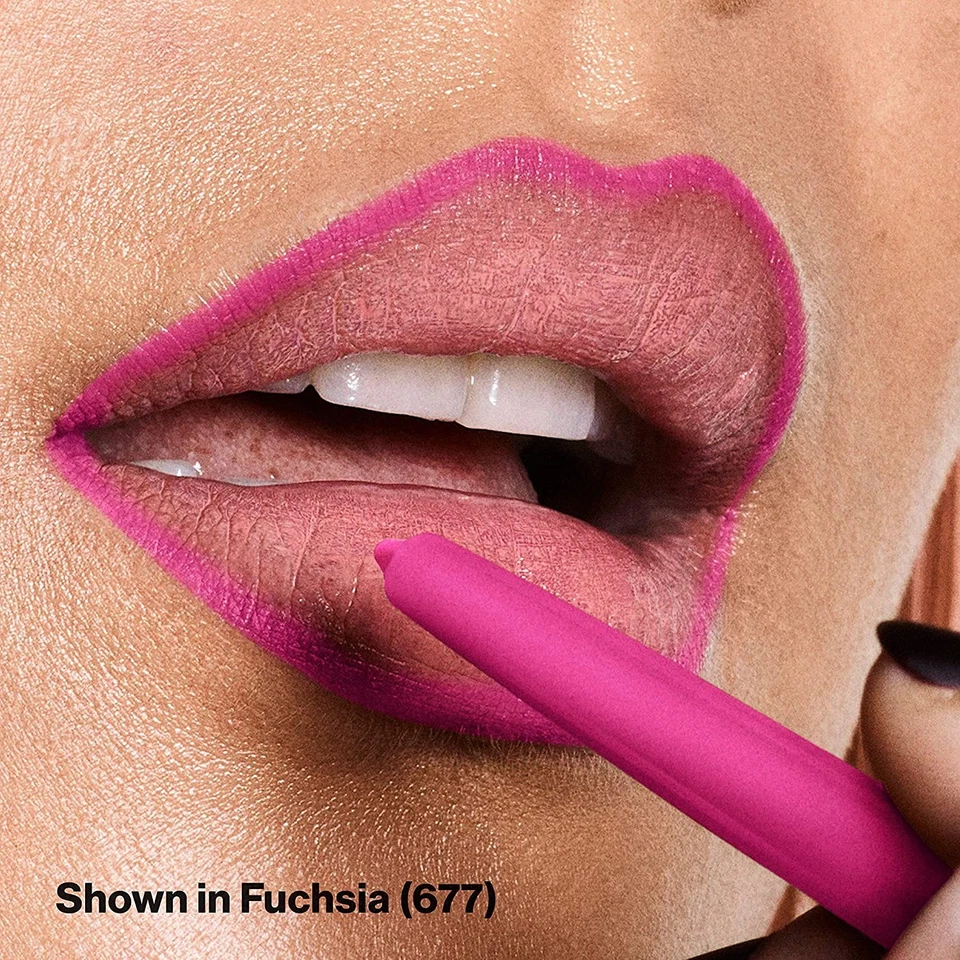 Revlon ColorStay Lip Liner Pencil with Built-in Sharpener - 677 Fuchsia - Image 3 of 4
