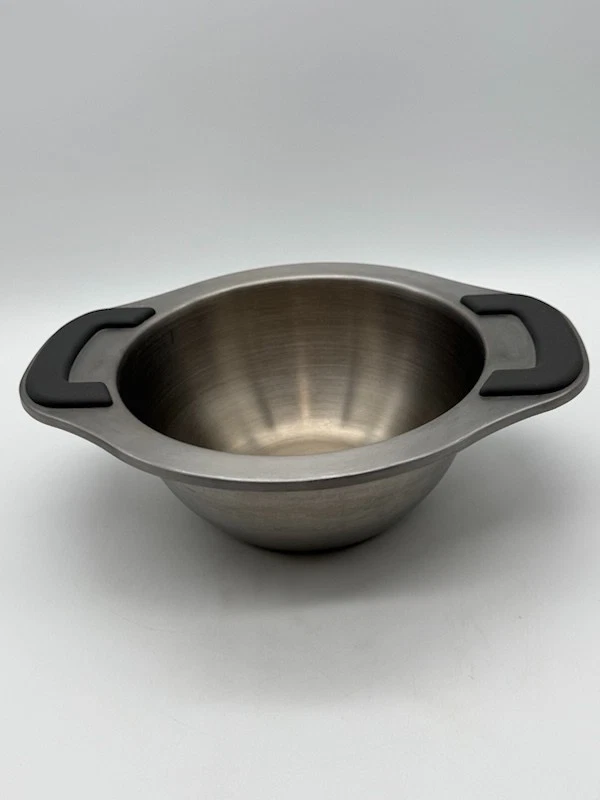 Bol Mélangeur Inox Pampered Chef - Lot 2 (24 Et 16 Tasses) Bec Verseur - Occasion