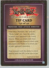Yu-Gi-Oh! Tip Card #50/50 Exodia Decks 1996