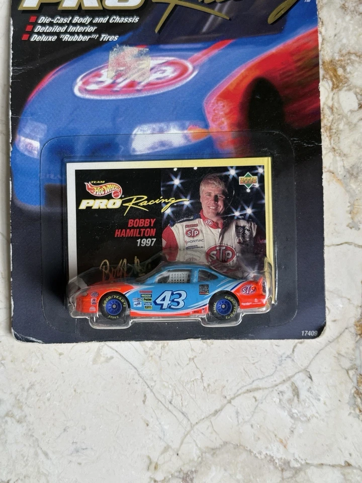 Hot Wheels Pro Racing Series 1997 Bobby Hamilton #43 STP Grand Prix 1/64 Foto 2 de 3