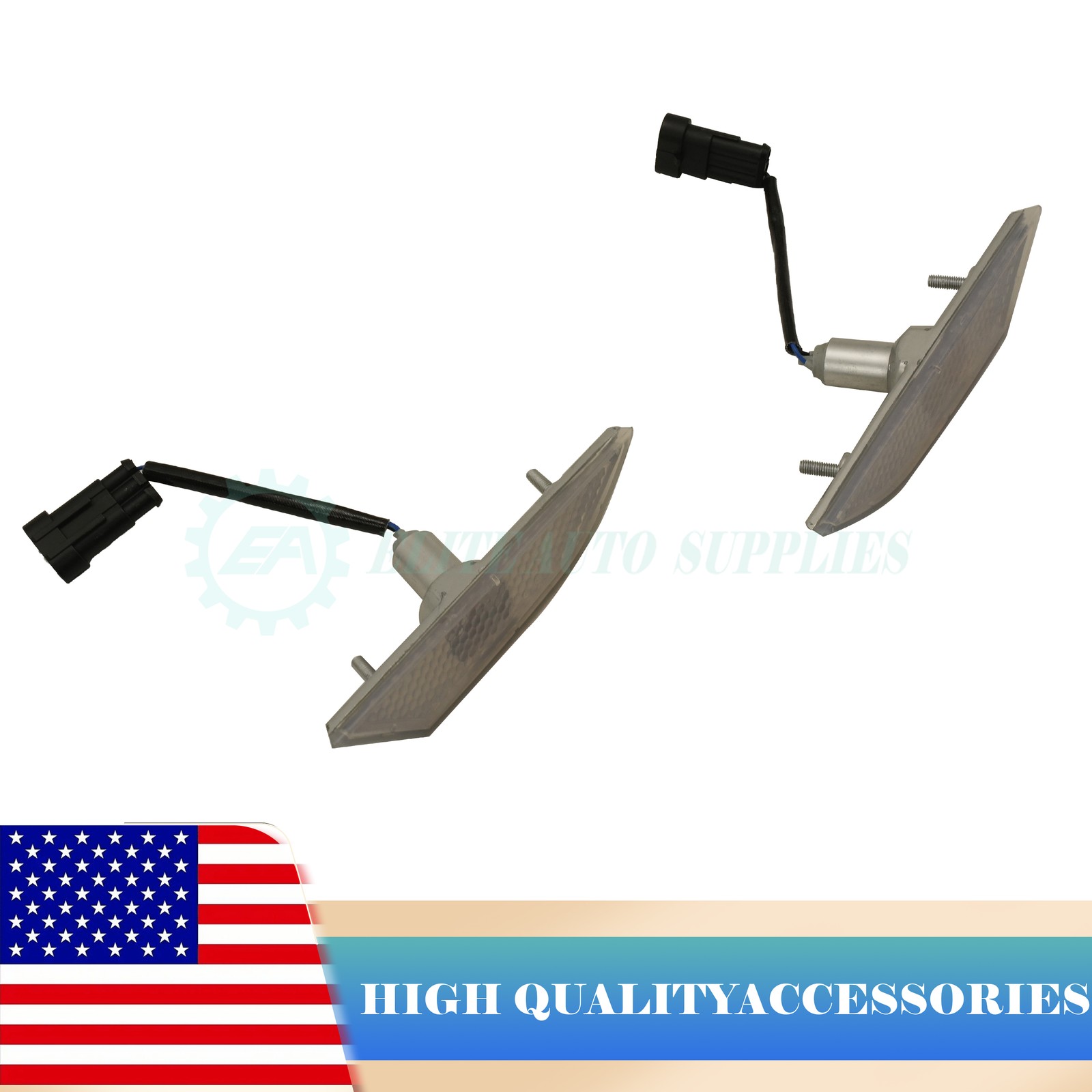 2x Front Bumper Side Marker Indicator For Lamborghini Gallardo LP560-4 LP550-2
