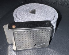 Golf Belt-Nike-Reversible Adjustable Grey White
